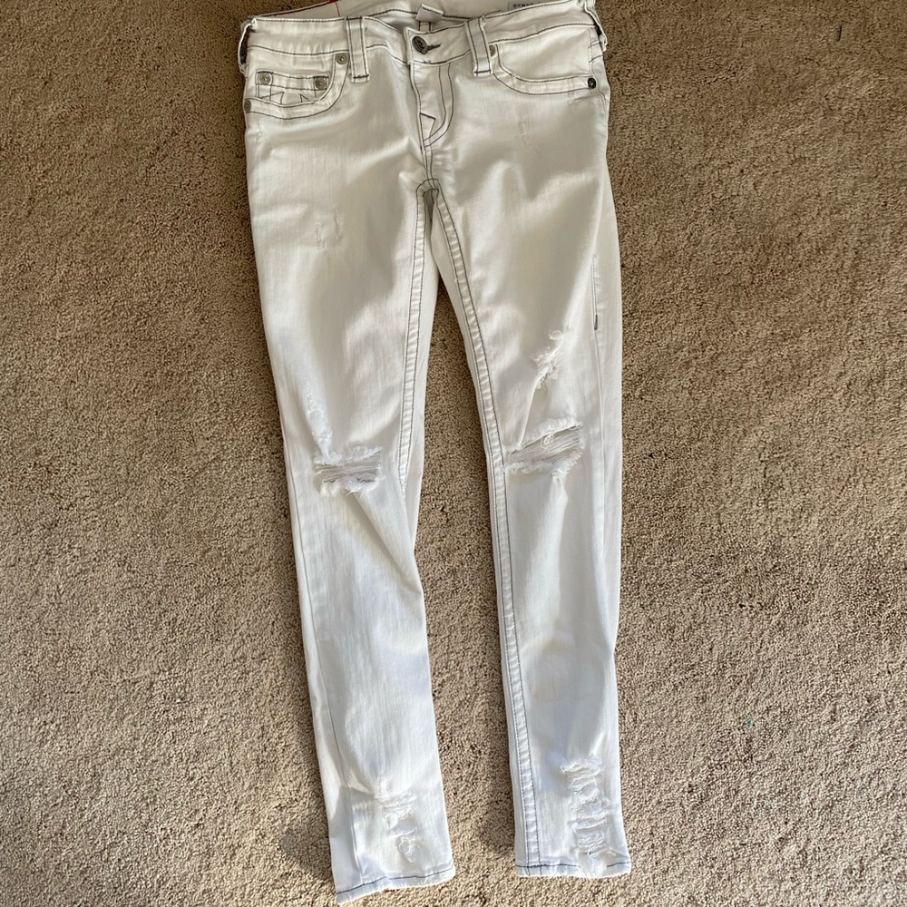 True Religion White Jeans